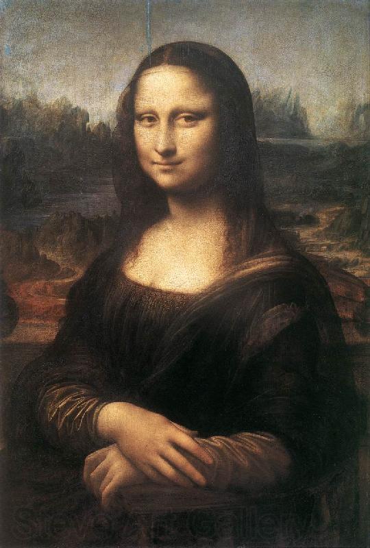 LEONARDO da Vinci Female head (La Scapigliata)  wt Spain oil painting art